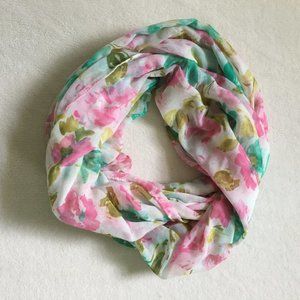 Floral Infinity Scarf